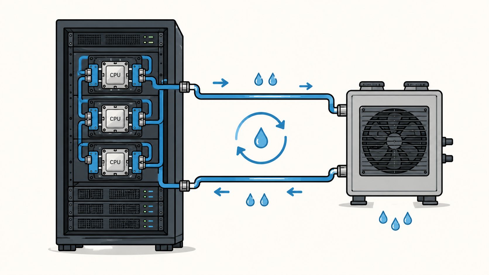 A raised floor data center layout with plenum airflow, floor tiles, and server racks.